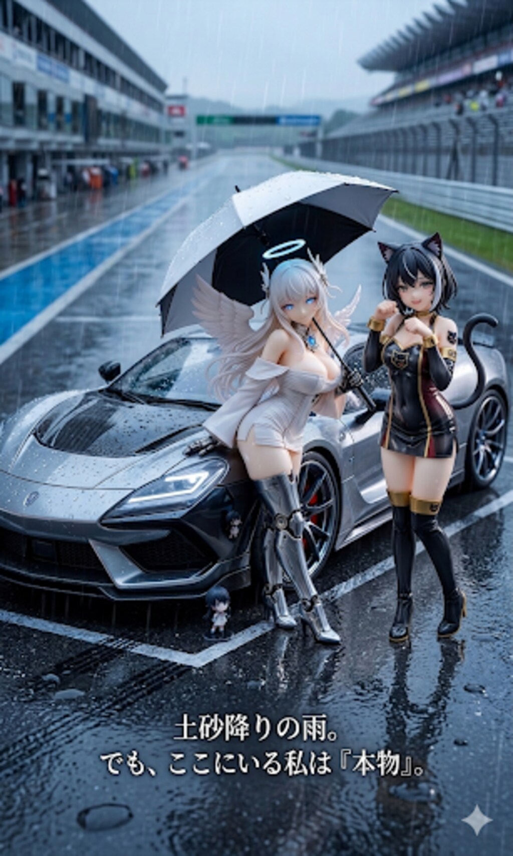 異世界制服少女達　メカ娘　 天使の戦士レースクィーン