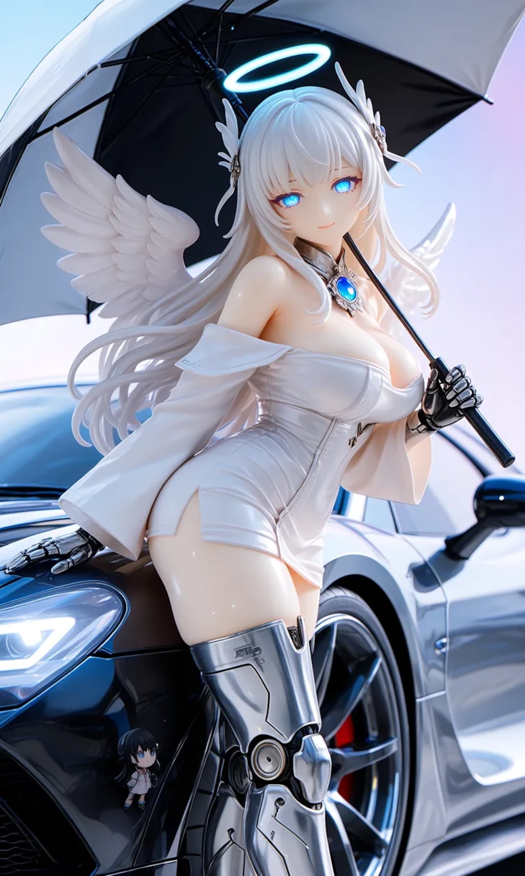 異世界制服少女達　メカ娘　 天使の戦士レースクィーン