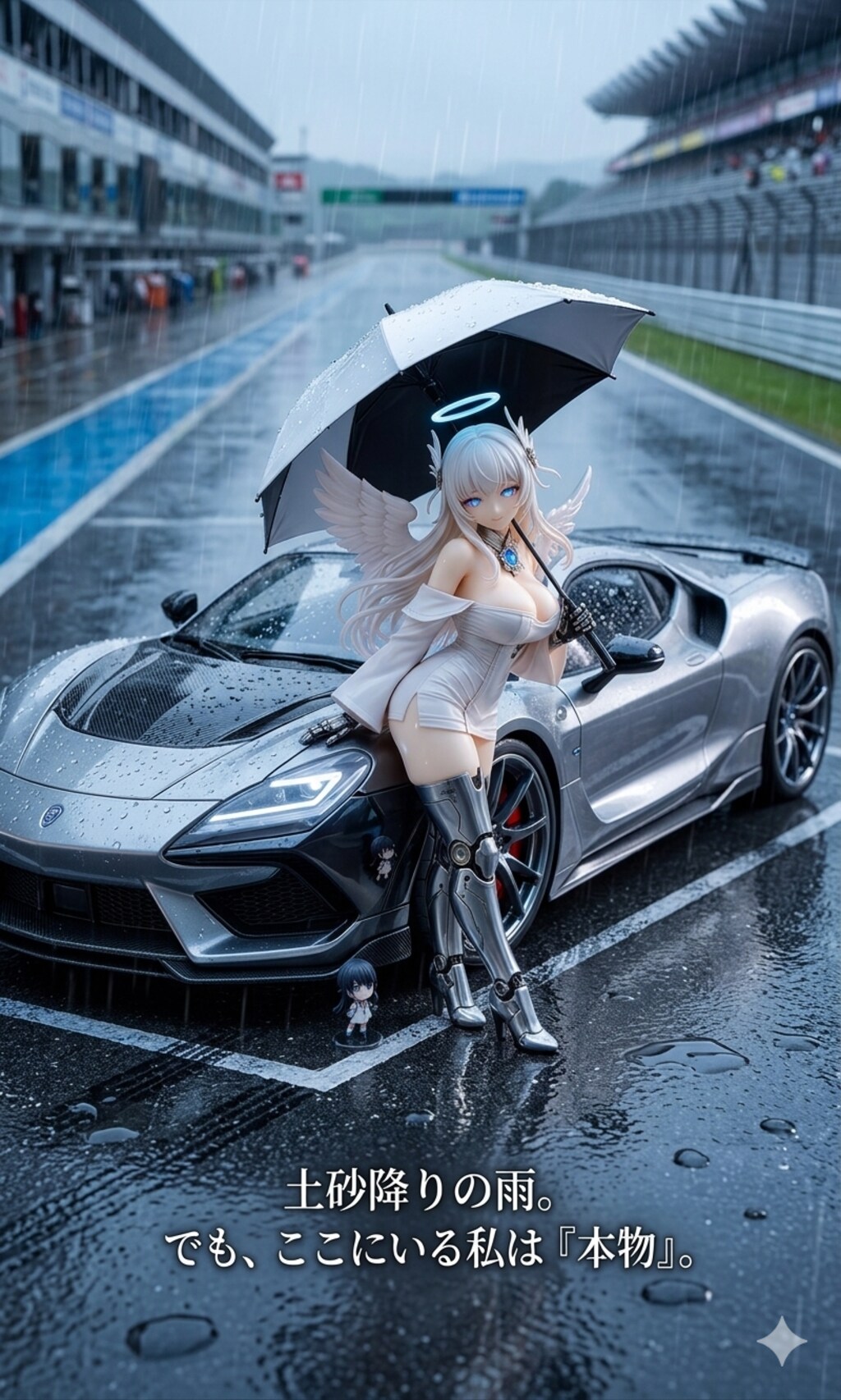 異世界制服少女達　メカ娘　 天使の戦士レースクィーン