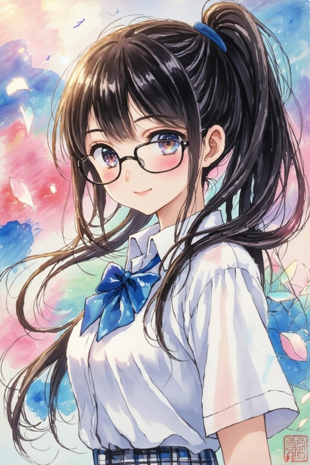 今日の眼鏡っ娘　3/25