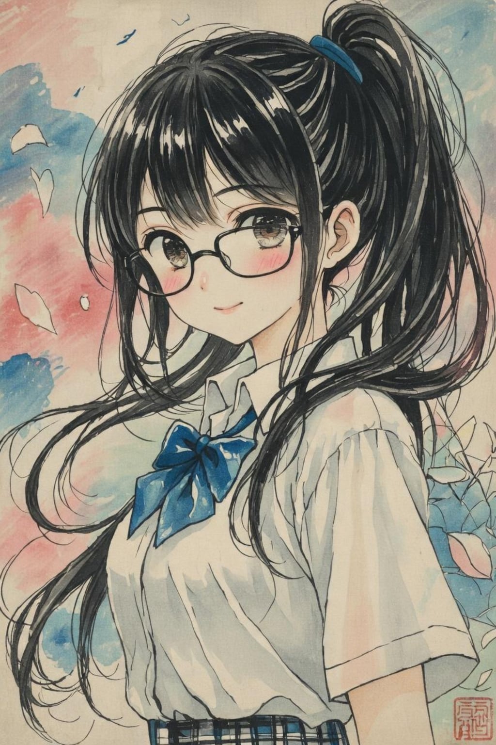 今日の眼鏡っ娘　3/25