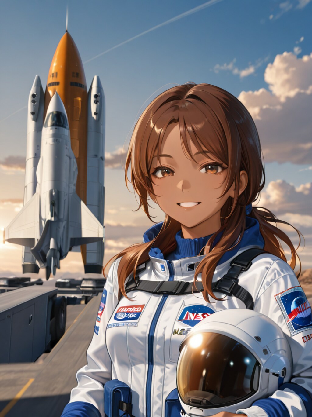 The embodiment of space exploration's romance