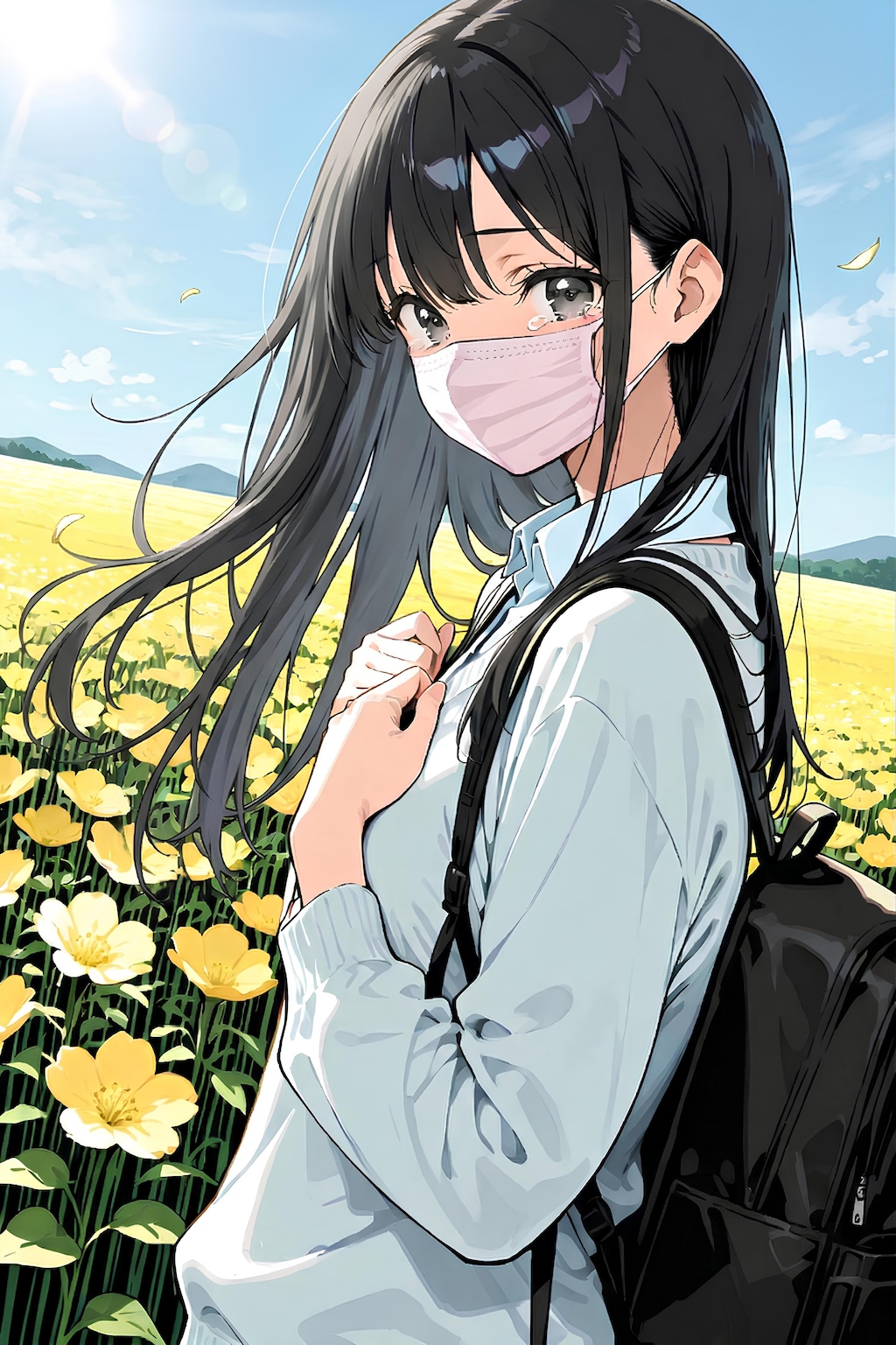 花粉がツライ…