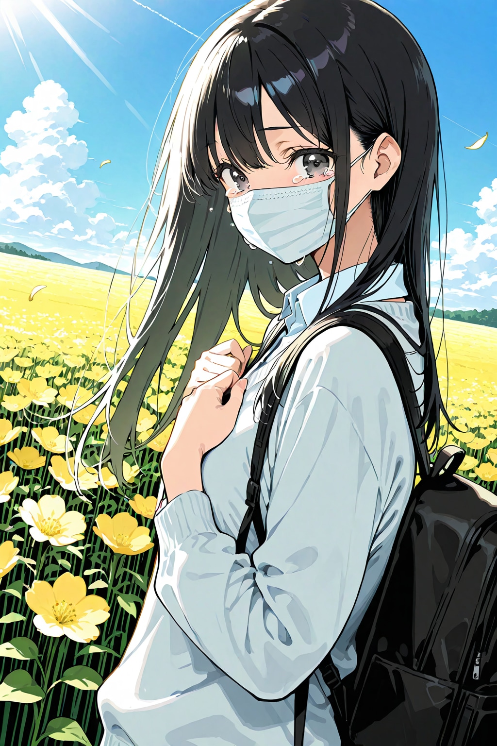 花粉がツライ…