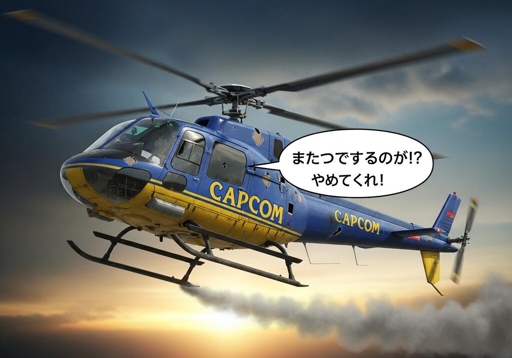 ヘリコプターにも喋ってもらった