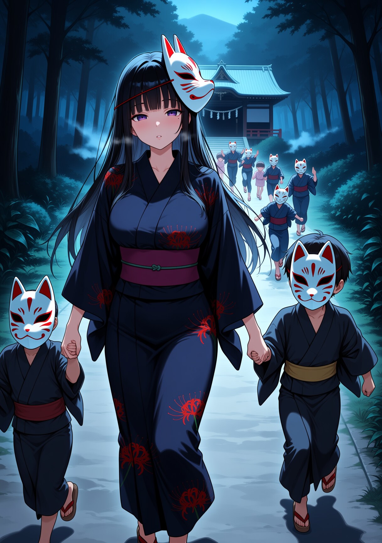 祭りの後 | の人気AIイラスト・グラビア