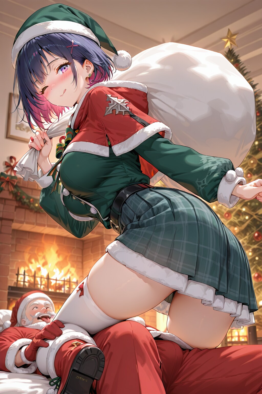 緑サンタ