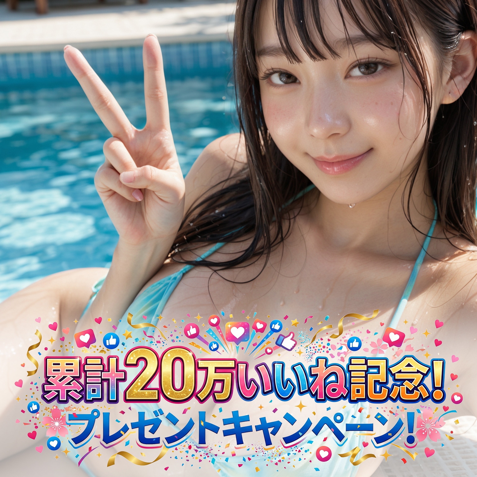 20万いいね突破記念！🎁プレゼントキャンペーン🎁