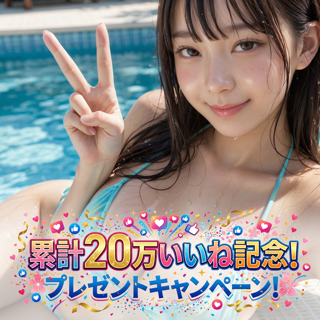 20万いいね突破記念！🎁プレゼントキャンペーン🎁