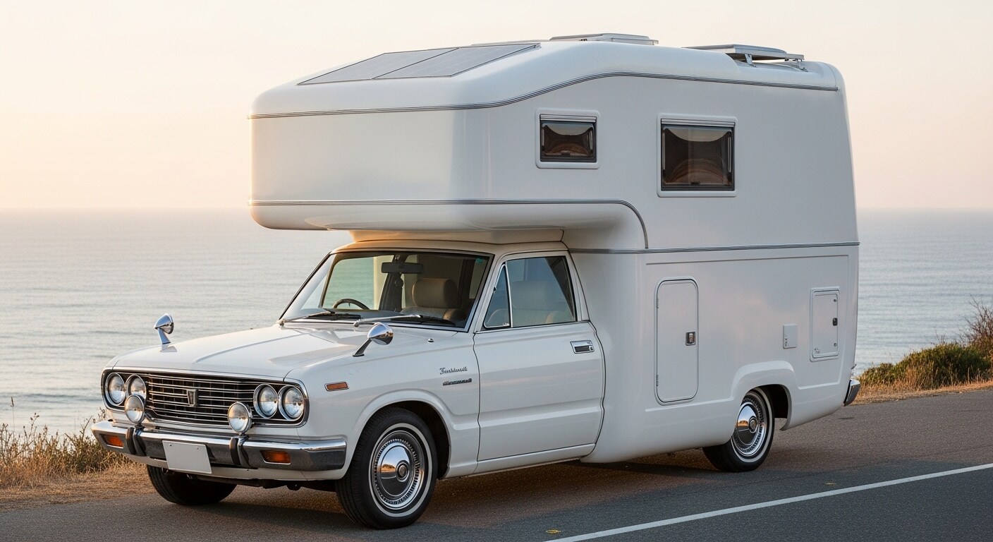 クラウンデラックスキャンピングカー | の人気AIイラスト・グラビア