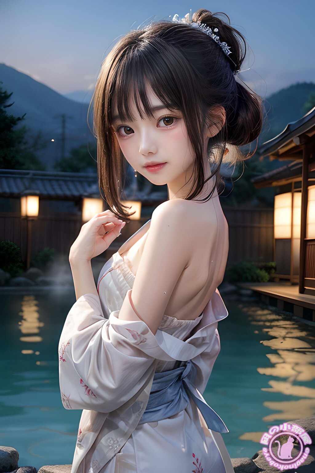 一緒に溫泉にはいりませんか？