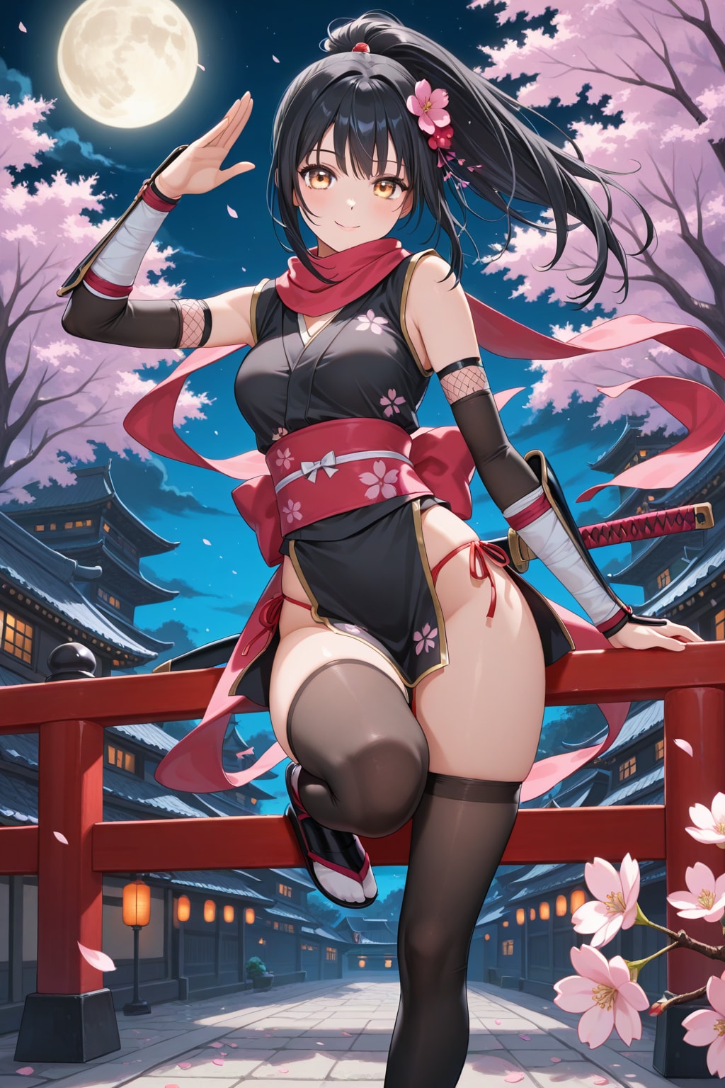 忍者の女の子