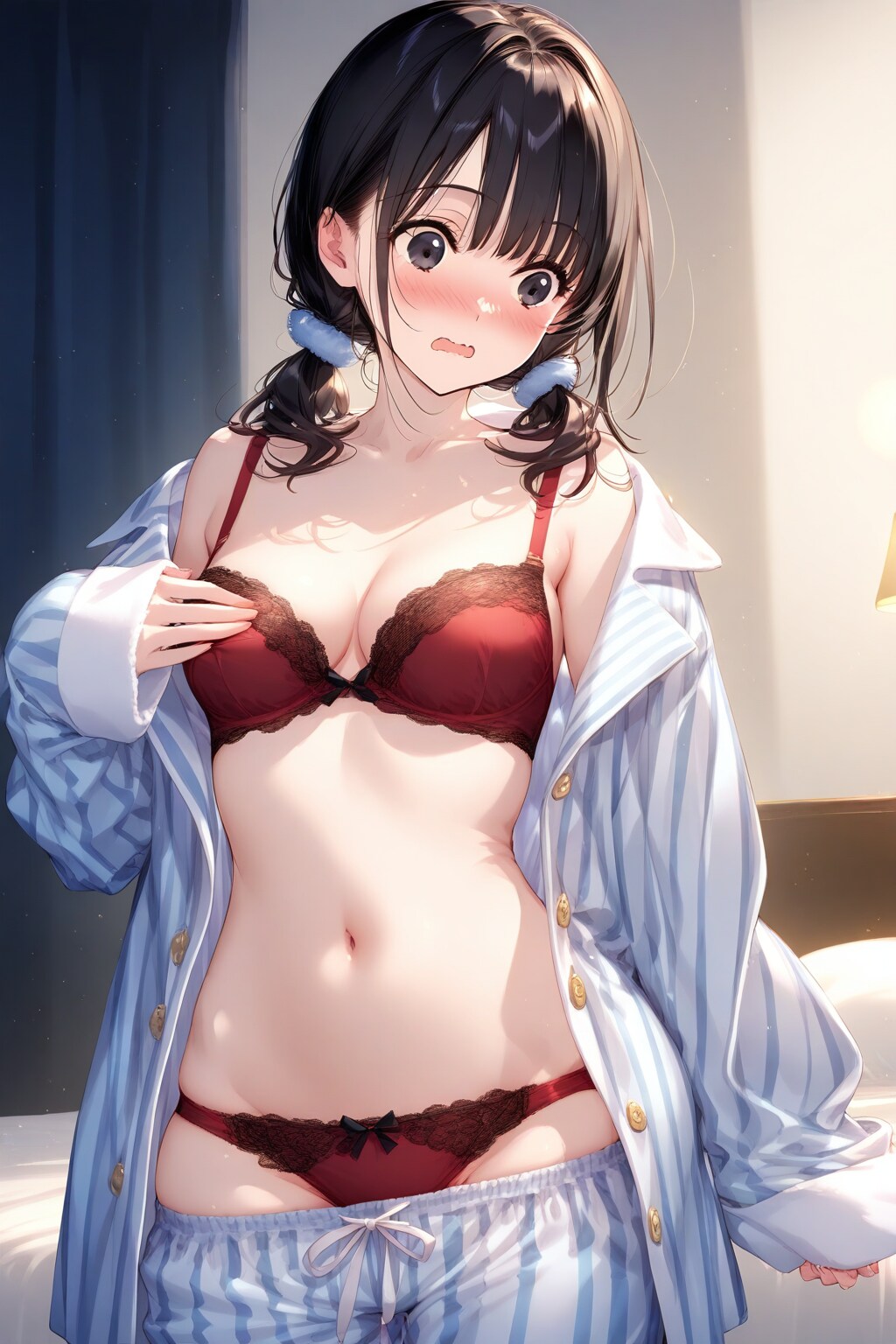 今日のパジャマ娘②