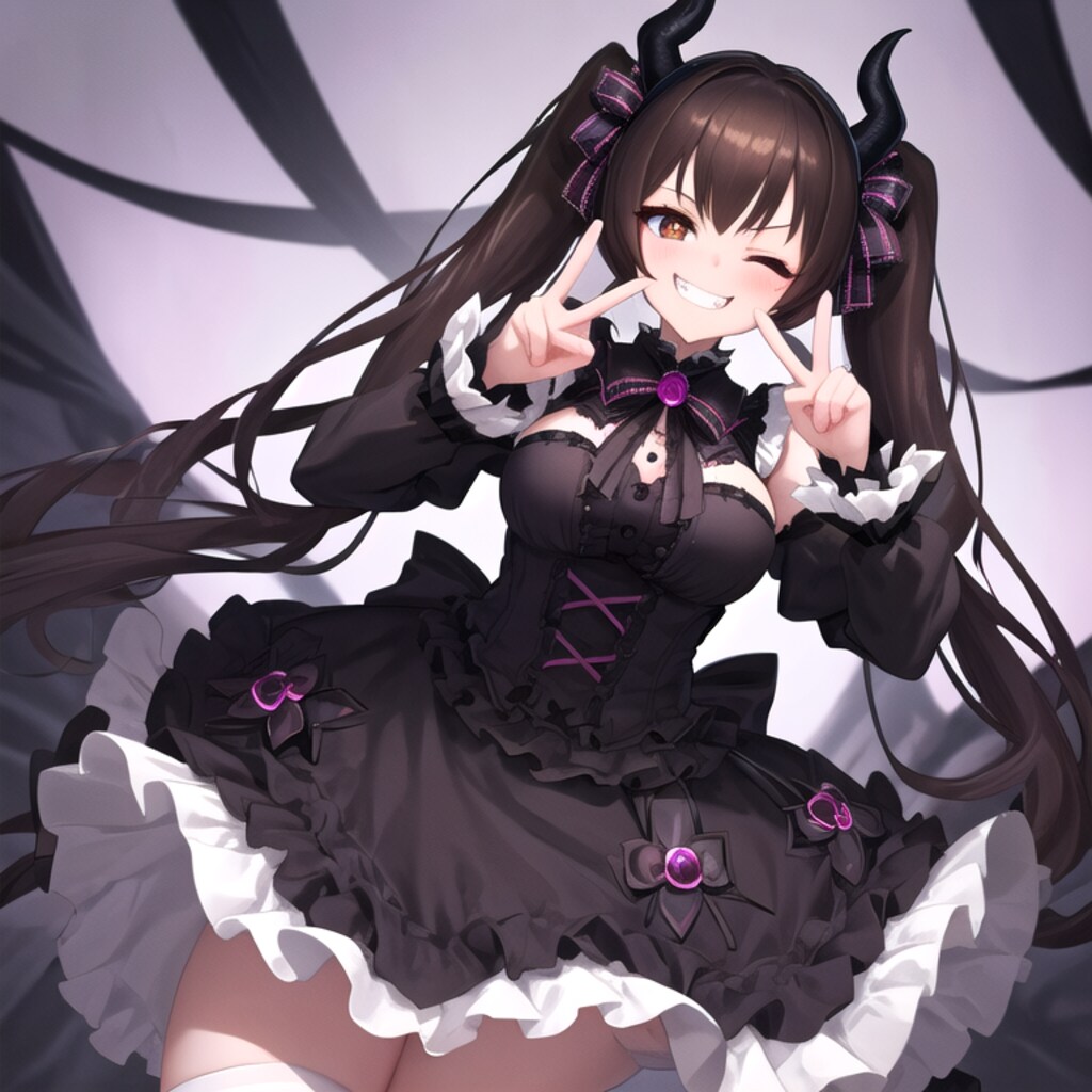 擬人化・チョコレートケーキ