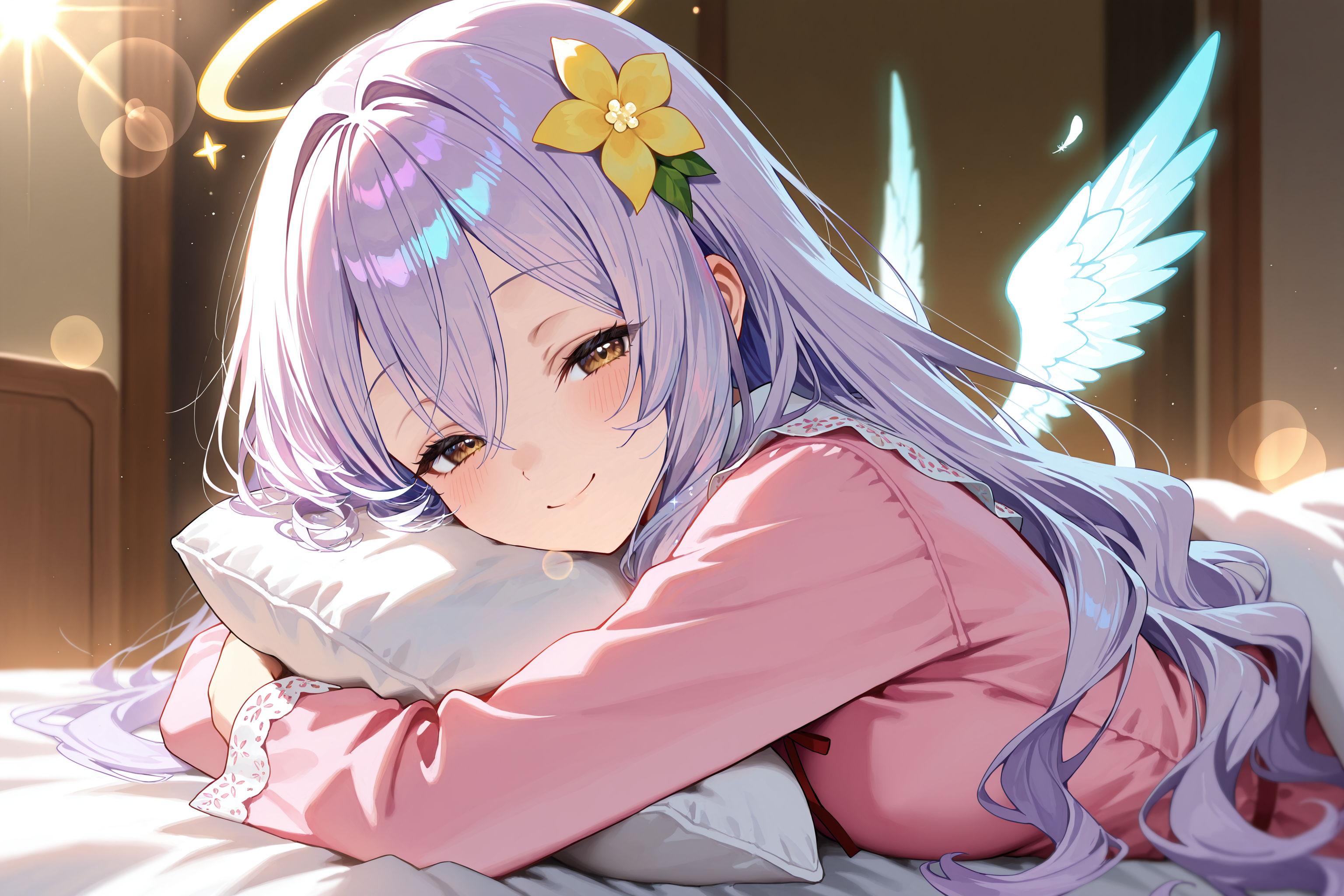 天使さん休憩中 | の人気AIイラスト・グラビア