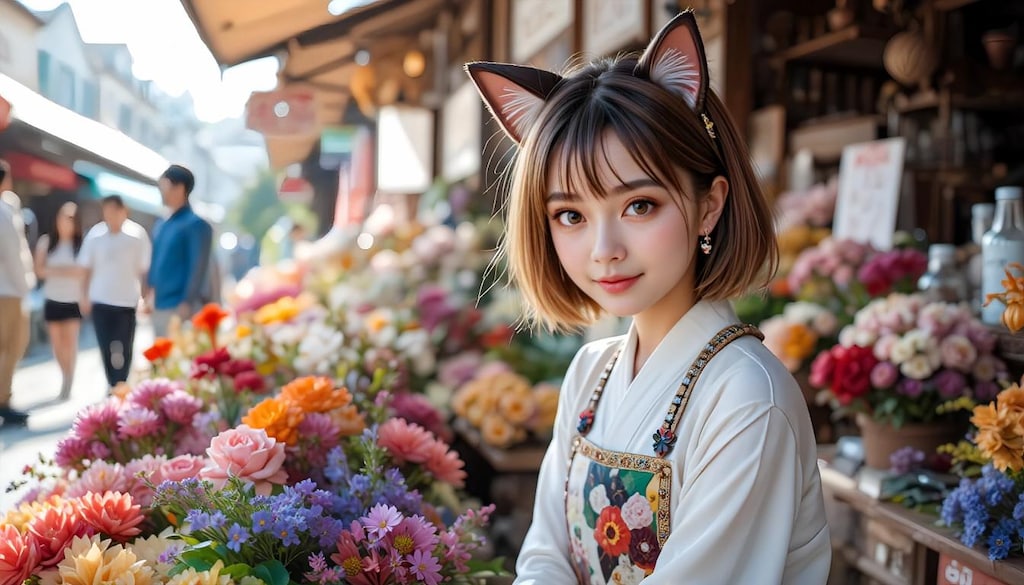 けもみみ花屋