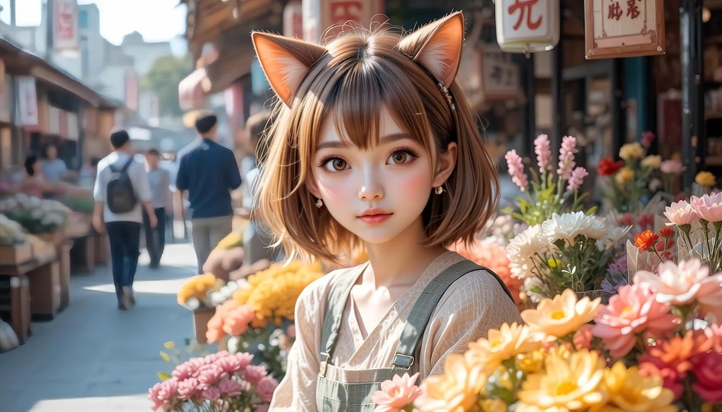 けもみみ花屋