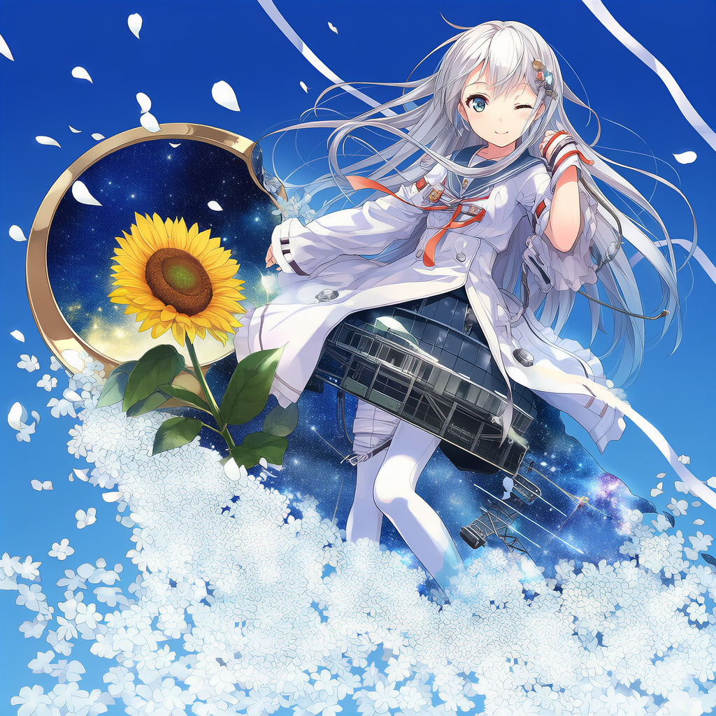 気象衛星ひまわり (擬人化)