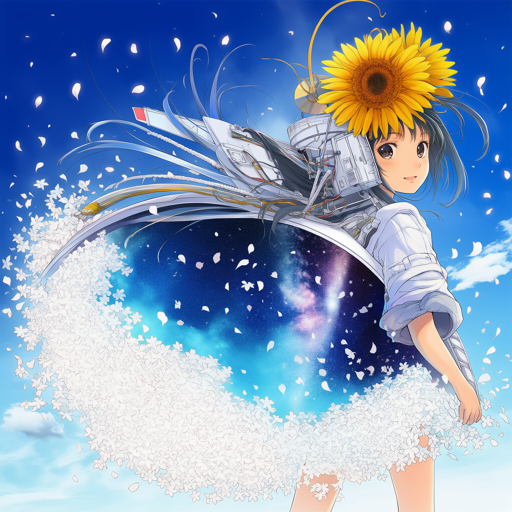 気象衛星ひまわり (擬人化)