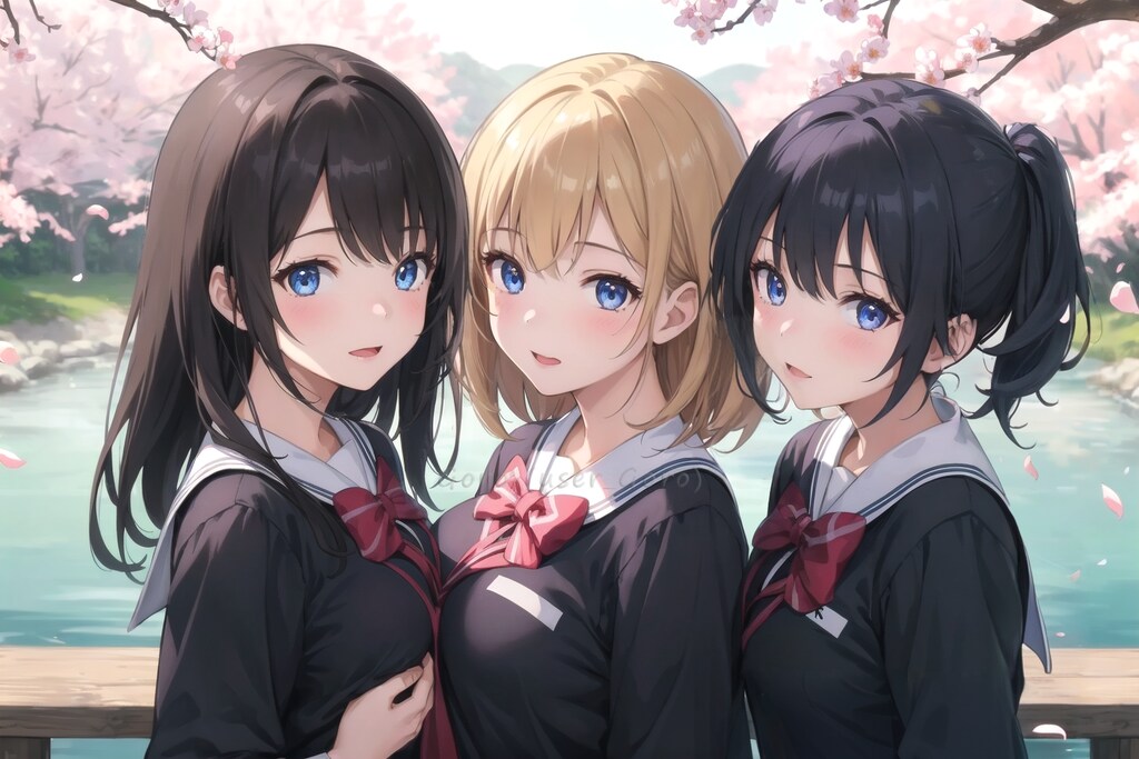 3人そろって入学