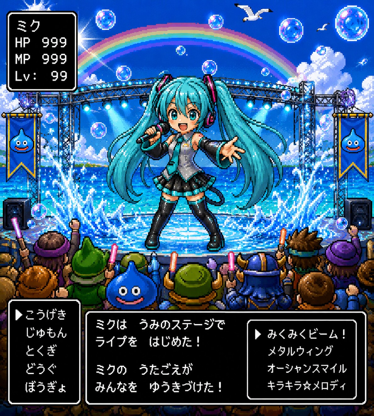 ドラクエ風ミク2