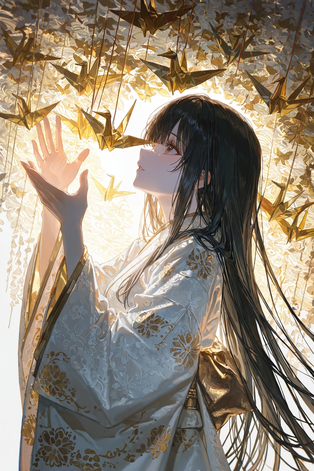 折り鶴 | の人気AIイラスト・グラビア