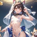 星空と猫耳おんなのこ 4枚目