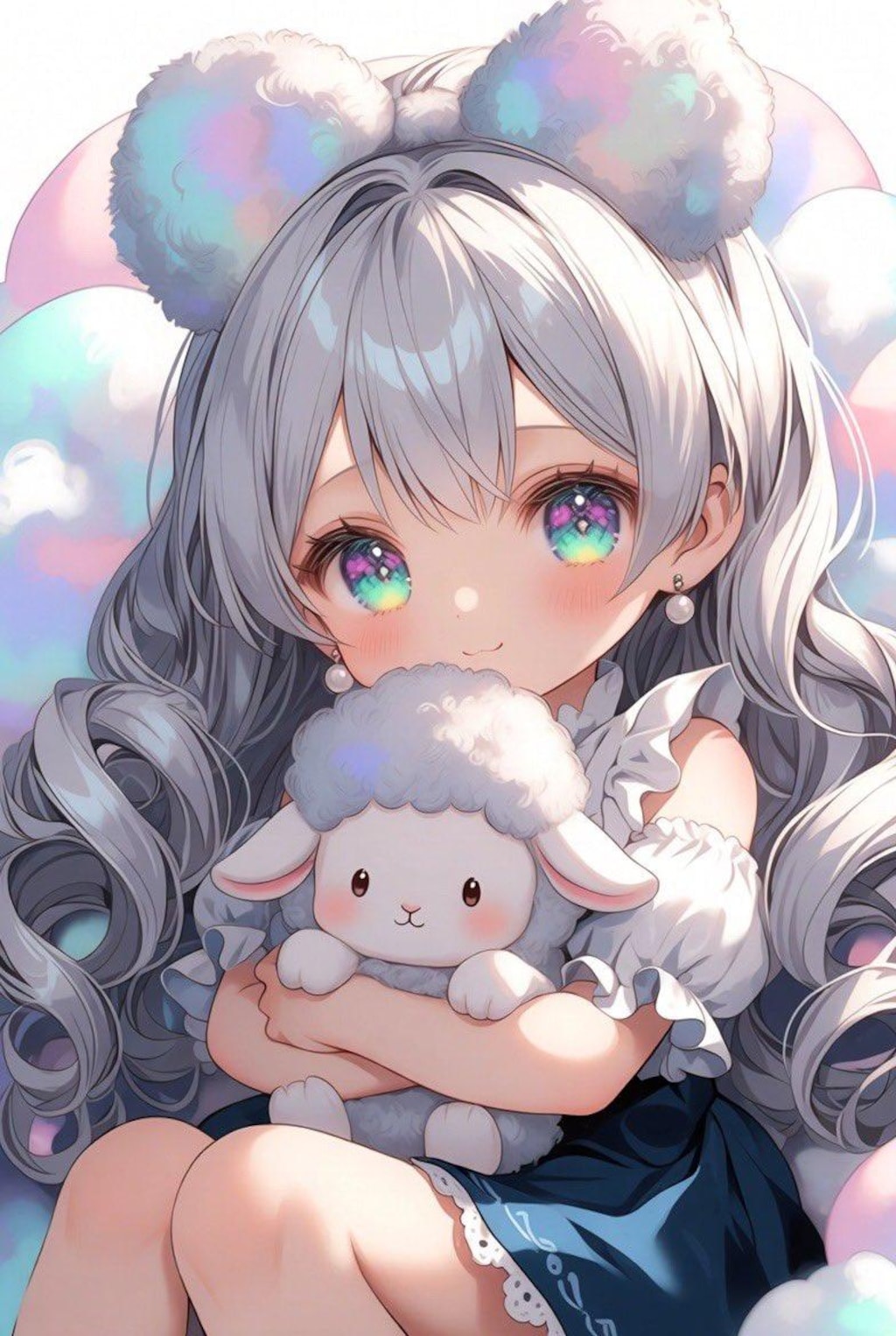 羊のぬいぐるみ