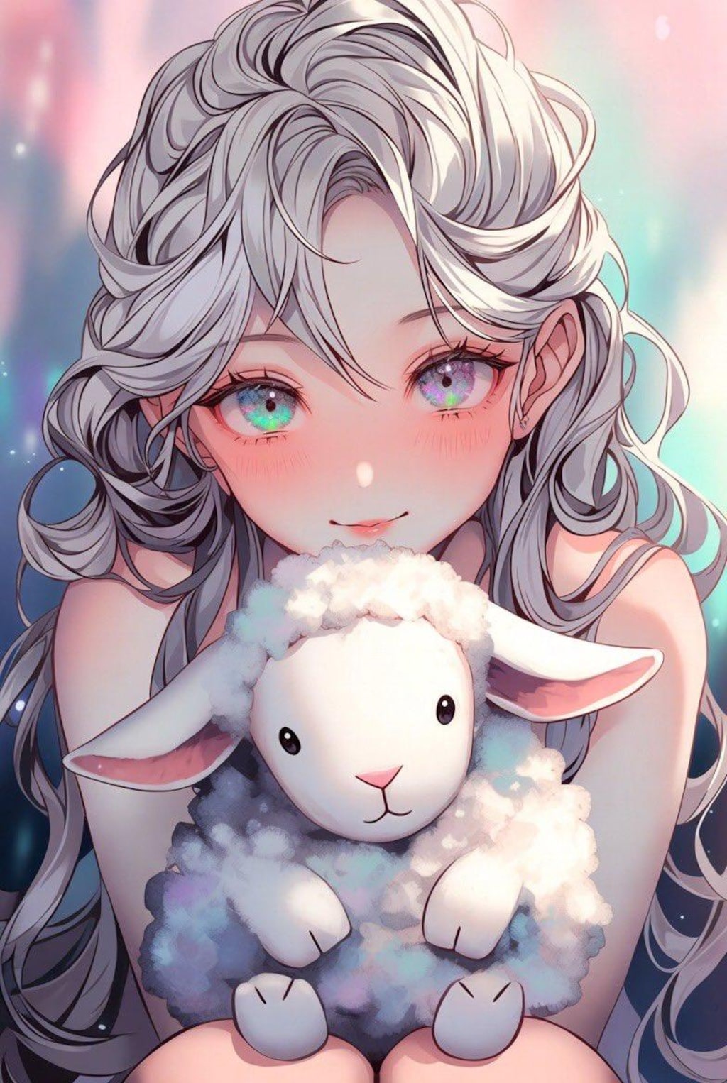 羊のぬいぐるみ