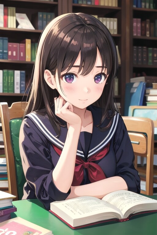 脳トレ中 | の人気AIイラスト・グラビア