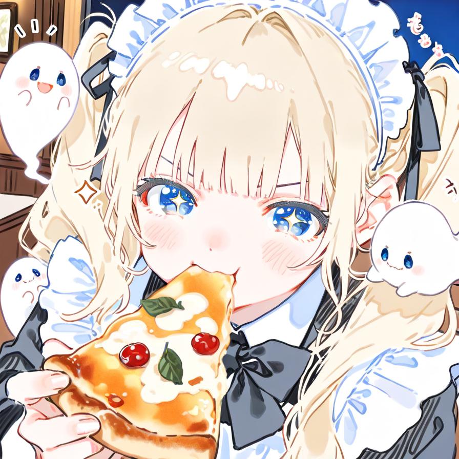 きゅるりんッッ✨✨🍕👻 | の人気AIイラスト・グラビア