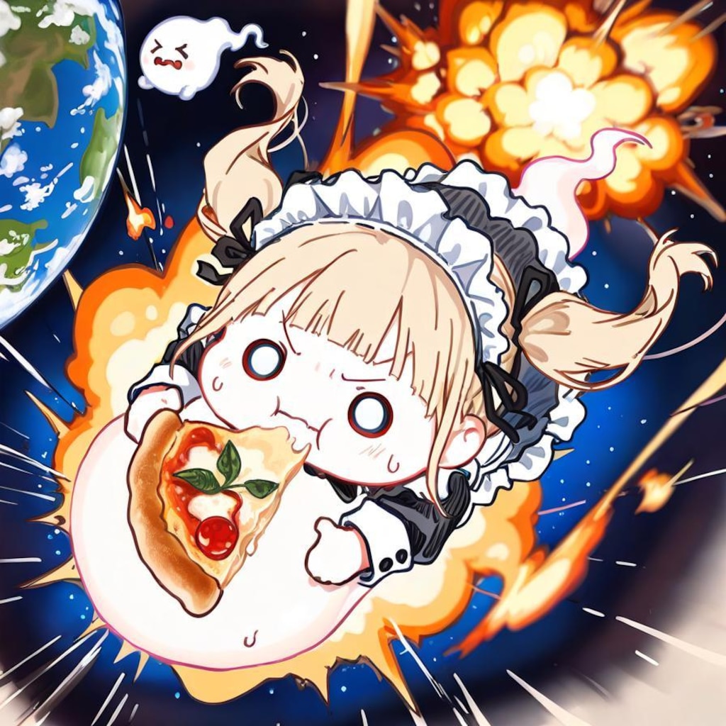 きゅるりんッッ✨✨🍕👻
