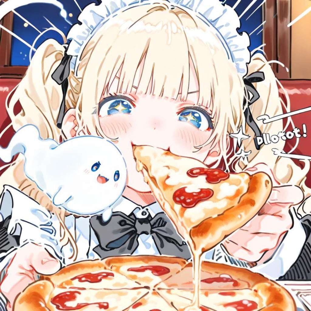 きゅるりんッッ✨✨🍕👻