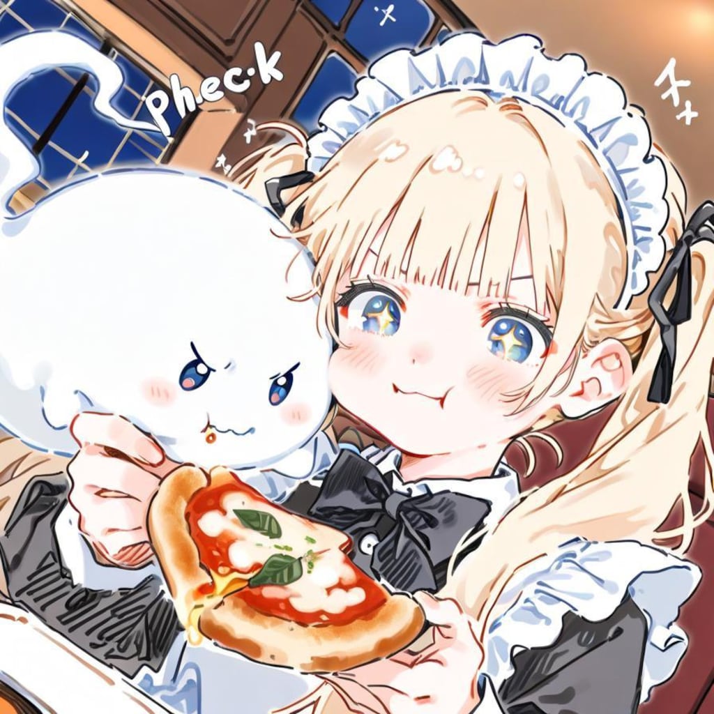 きゅるりんッッ✨✨🍕👻