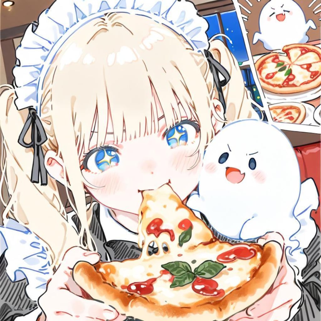 きゅるりんッッ✨✨🍕👻
