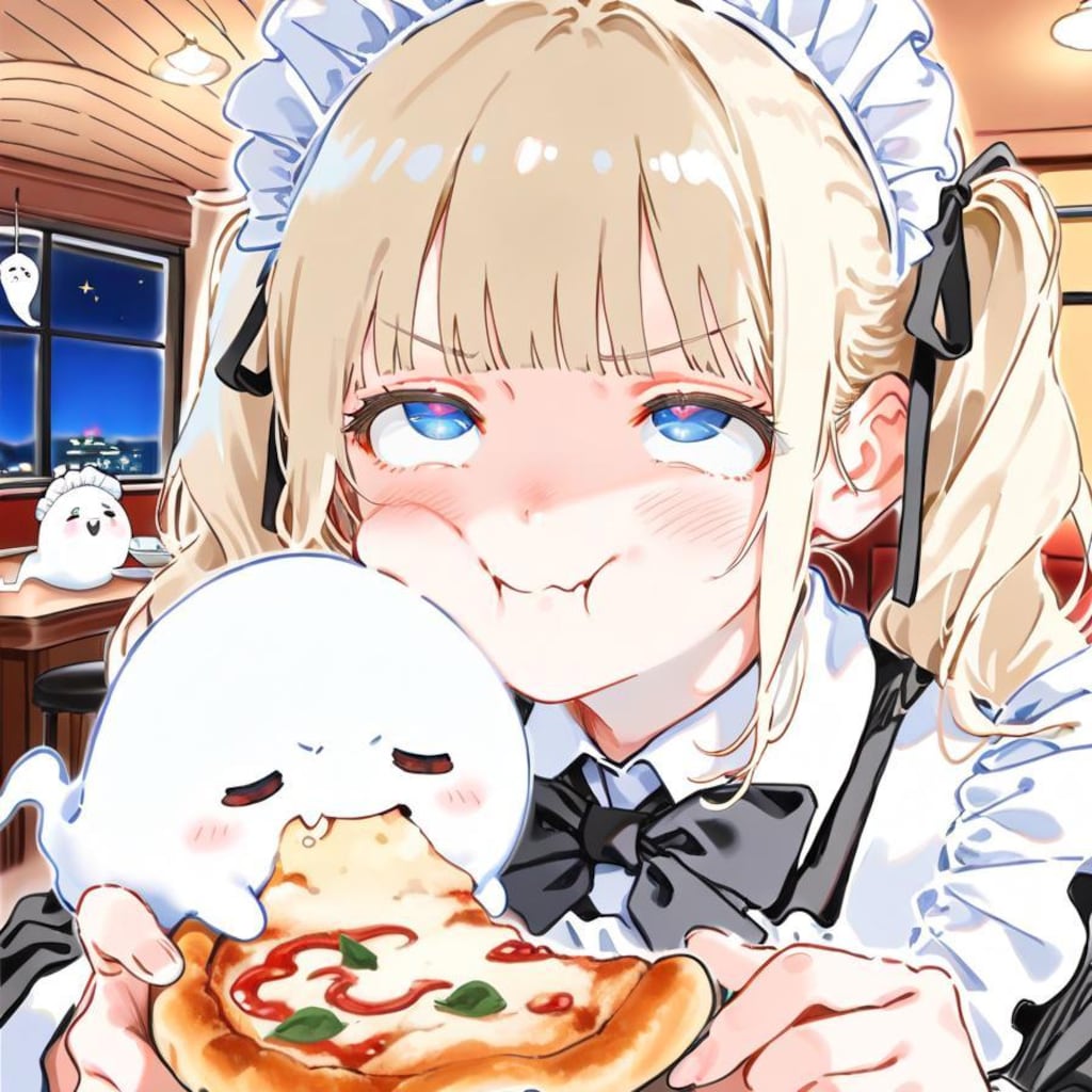 きゅるりんッッ✨✨🍕👻