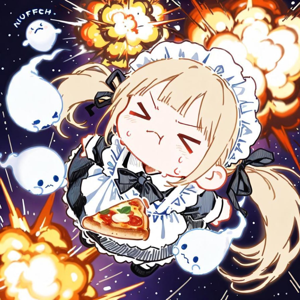きゅるりんッッ✨✨🍕👻