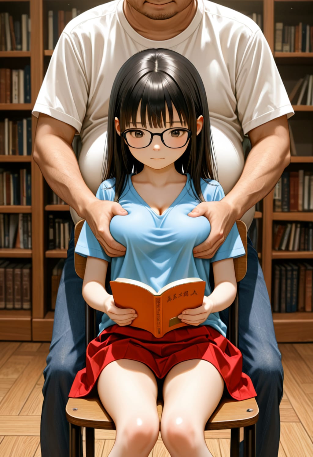 読書女子の集中力
