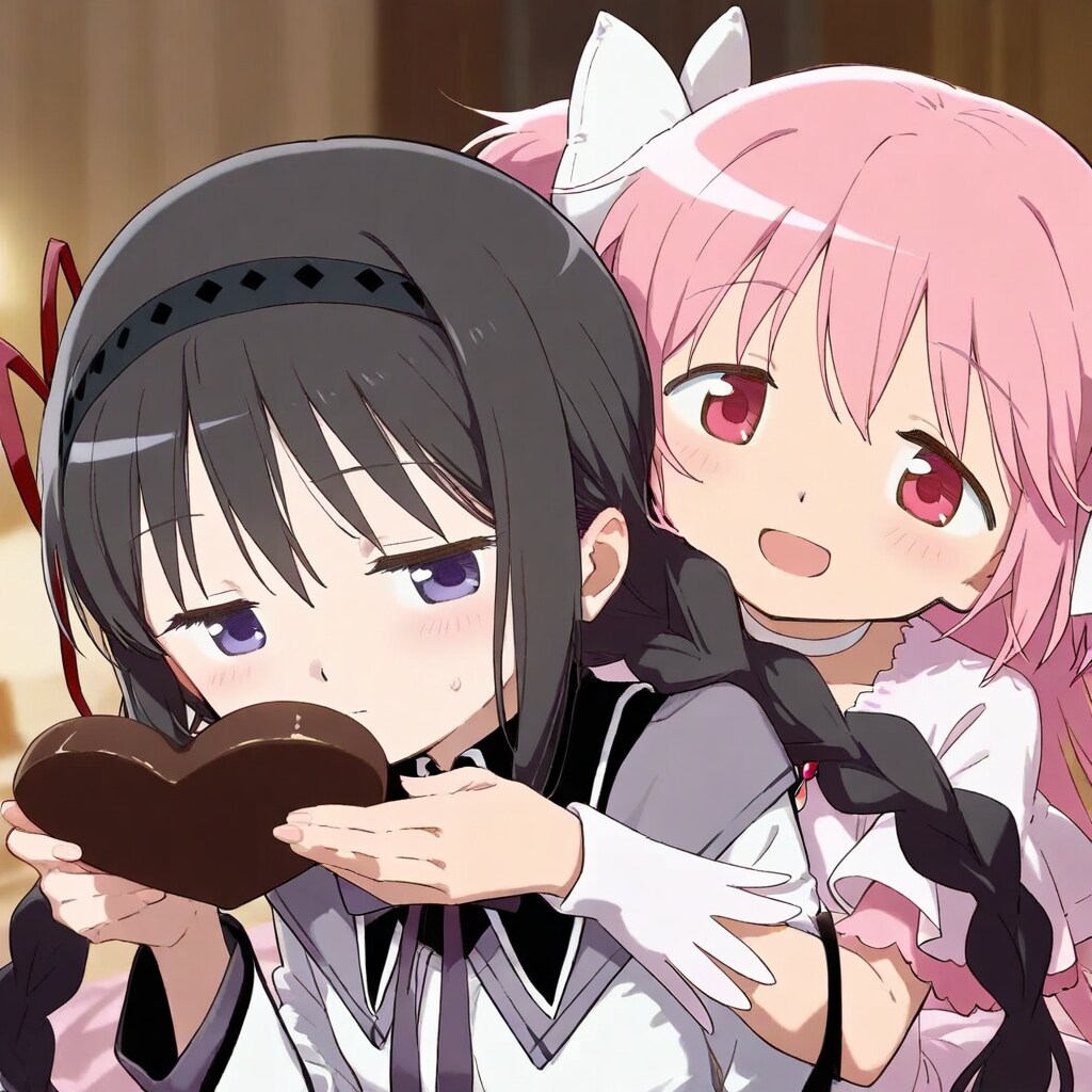 まどかとほむらのバレンタイン