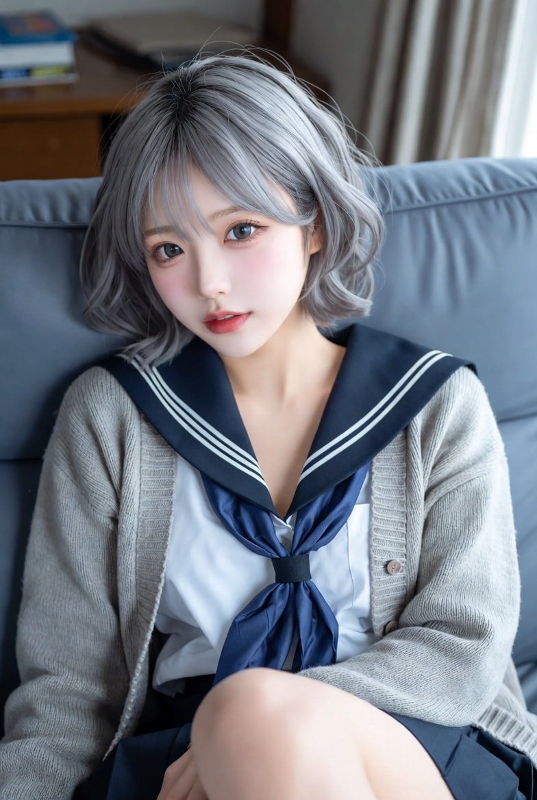 ソファー | の人気AIイラスト・グラビア