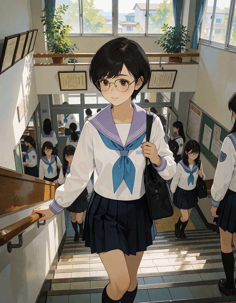 夏服セーラー | の人気AIイラスト・グラビア