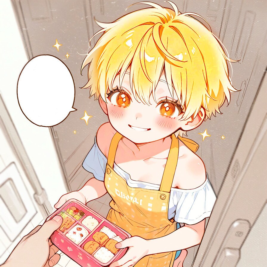 Oreyome 玄関にて