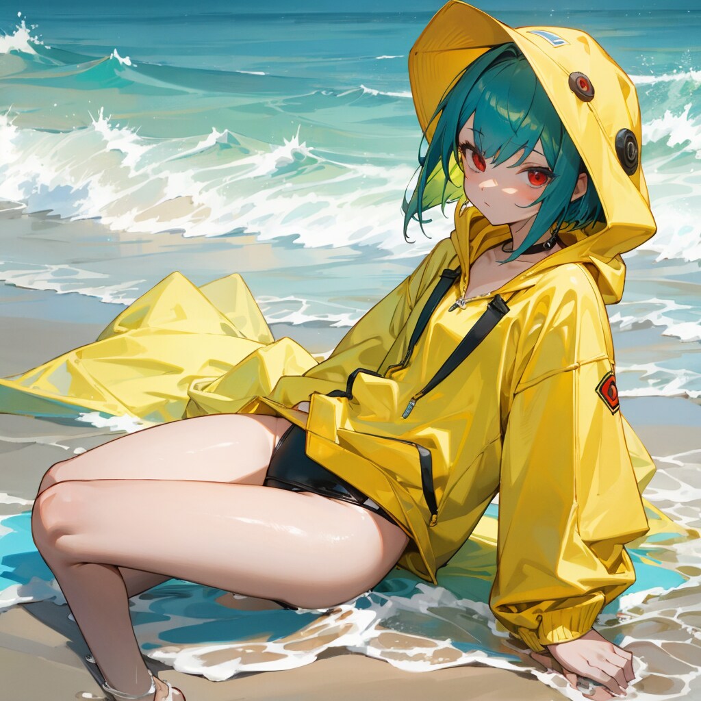 濡れちゃった