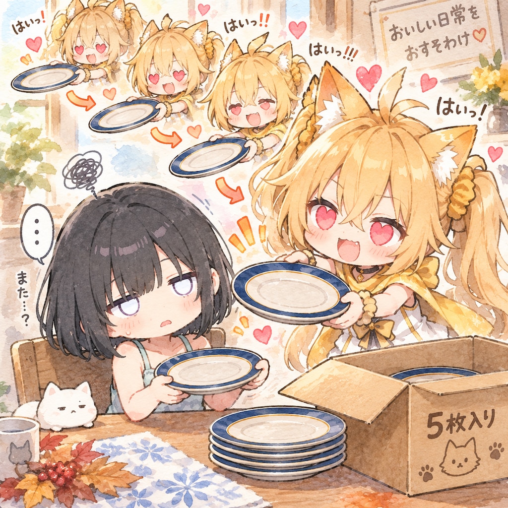 お皿5枚プレゼント🎁🎁🎁🎁🎁（3/3名中）
