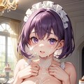 メイドとクリーム 2枚目
