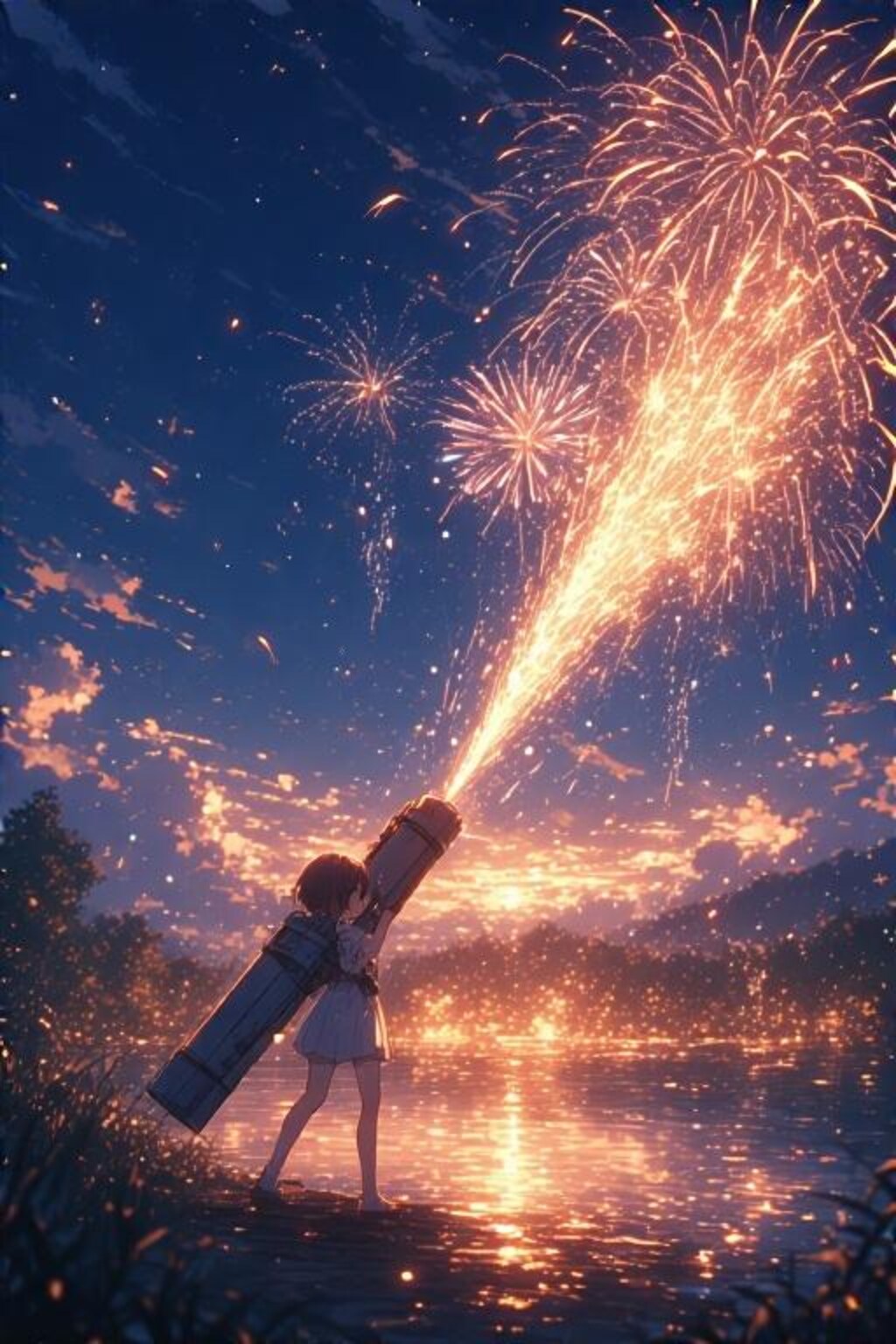 花火打上げ少女