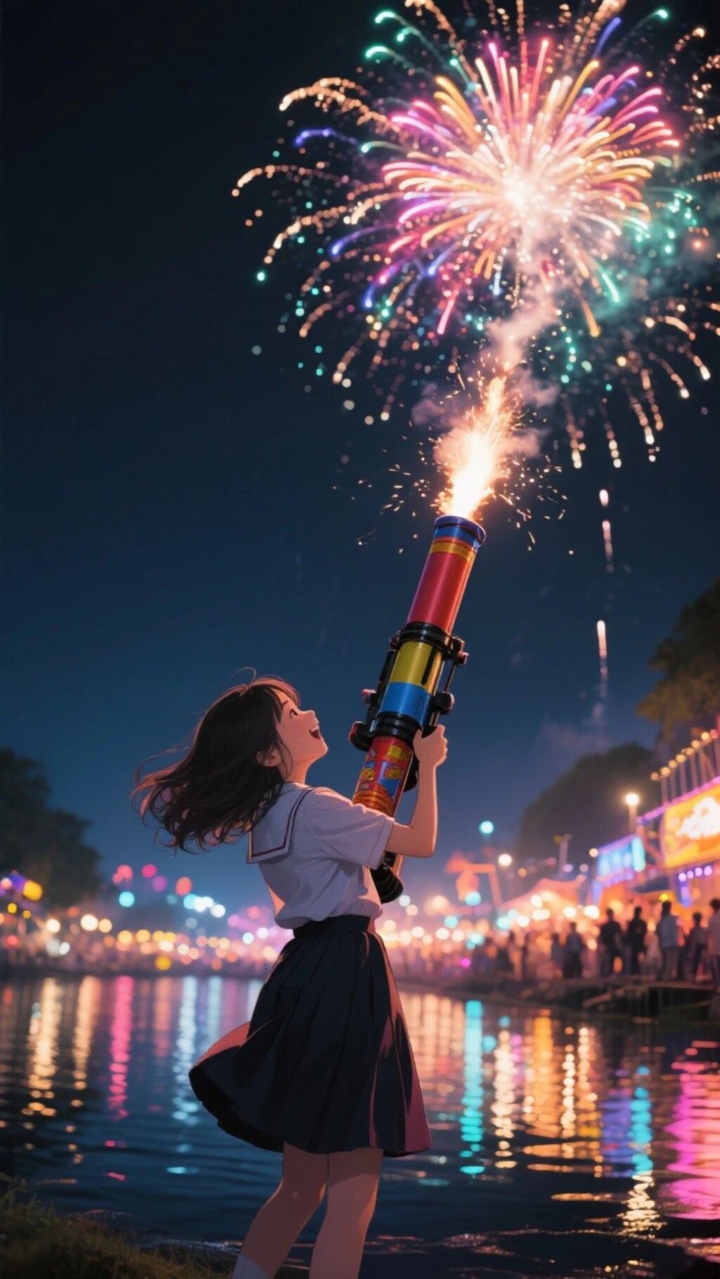 花火打上げ少女