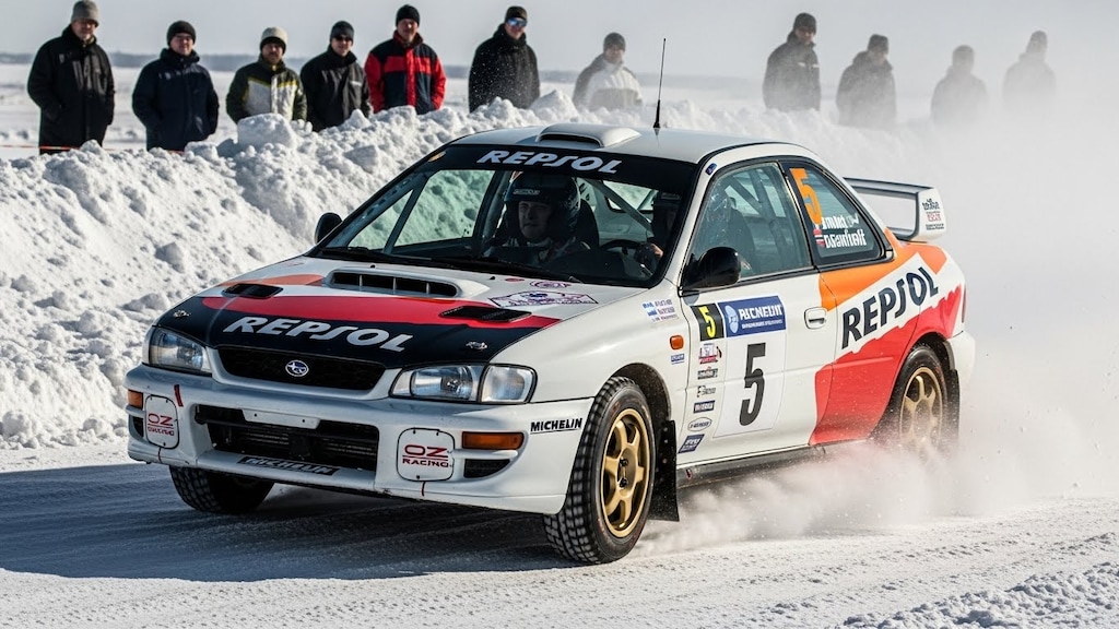 レプソルインプレッサラリーカー