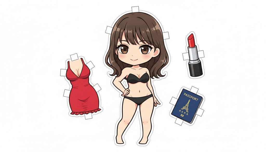 ちび美優さまの着せ替え