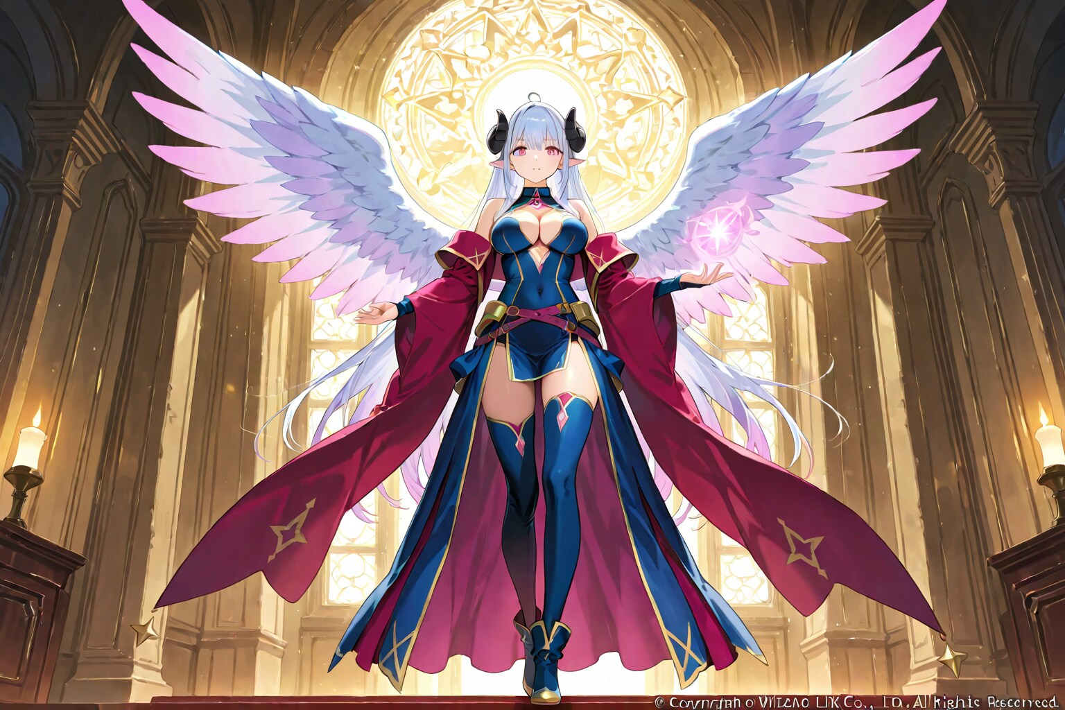 《ルミナス・ウィング★ジャスティス〜偶然絶後の覚醒魔法少女、星屑とリボンと断罪ビームで世界を救うので今日も全力全開です〜》